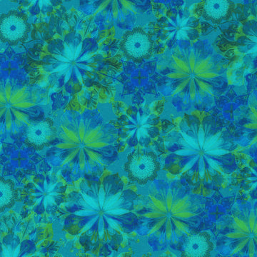 Venice - Teal 2 Yard Cut