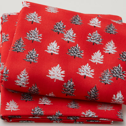 Holiday Charms - Scarlet 2 Yard Cut