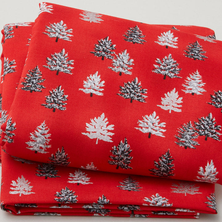 Holiday Charms - Scarlet 2 Yard Cut