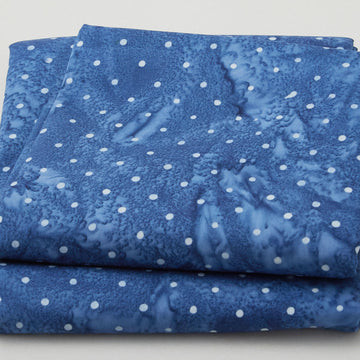 Kasuri - Pindot Blue 2 Yard Cut