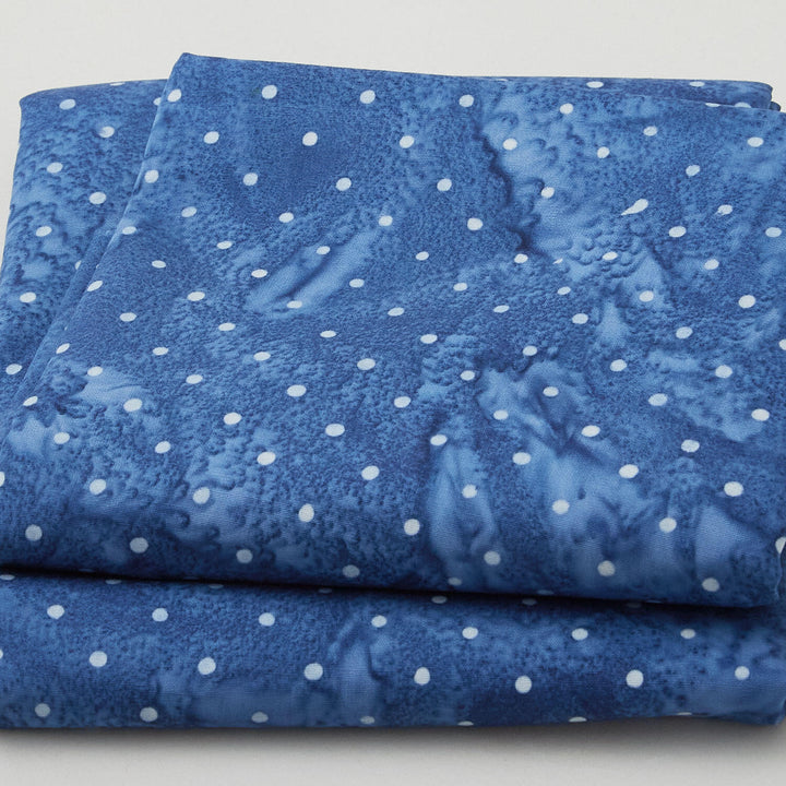 Kasuri - Pindot Blue 2 Yard Cut