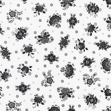 Blackout - Florals Snow 2 Yard Cut