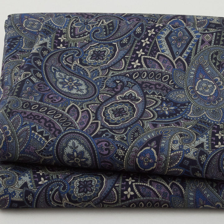 Vintage Petals & Paisleys - Intricate Paisley Multi 2 Yard Cut