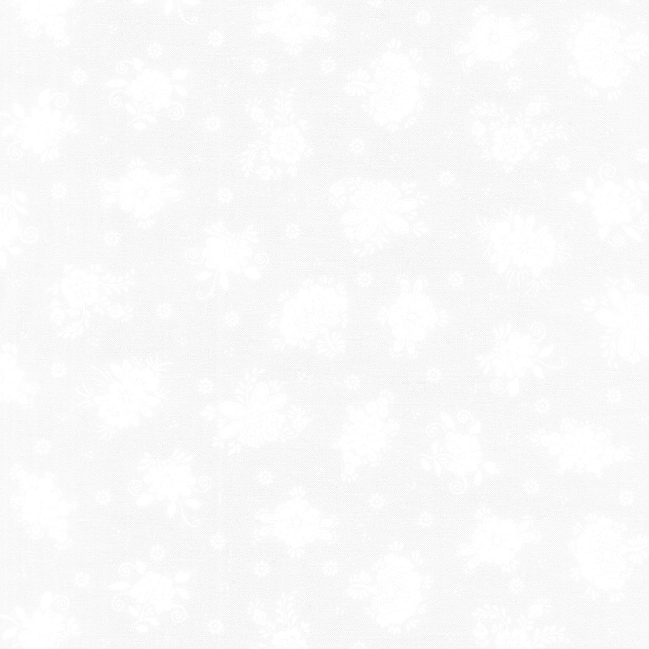 Blackout - Florals White 2 Yard Cut