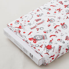 How the Grinch Stole Christmas - Grinchmas White 8 Yard Bolt