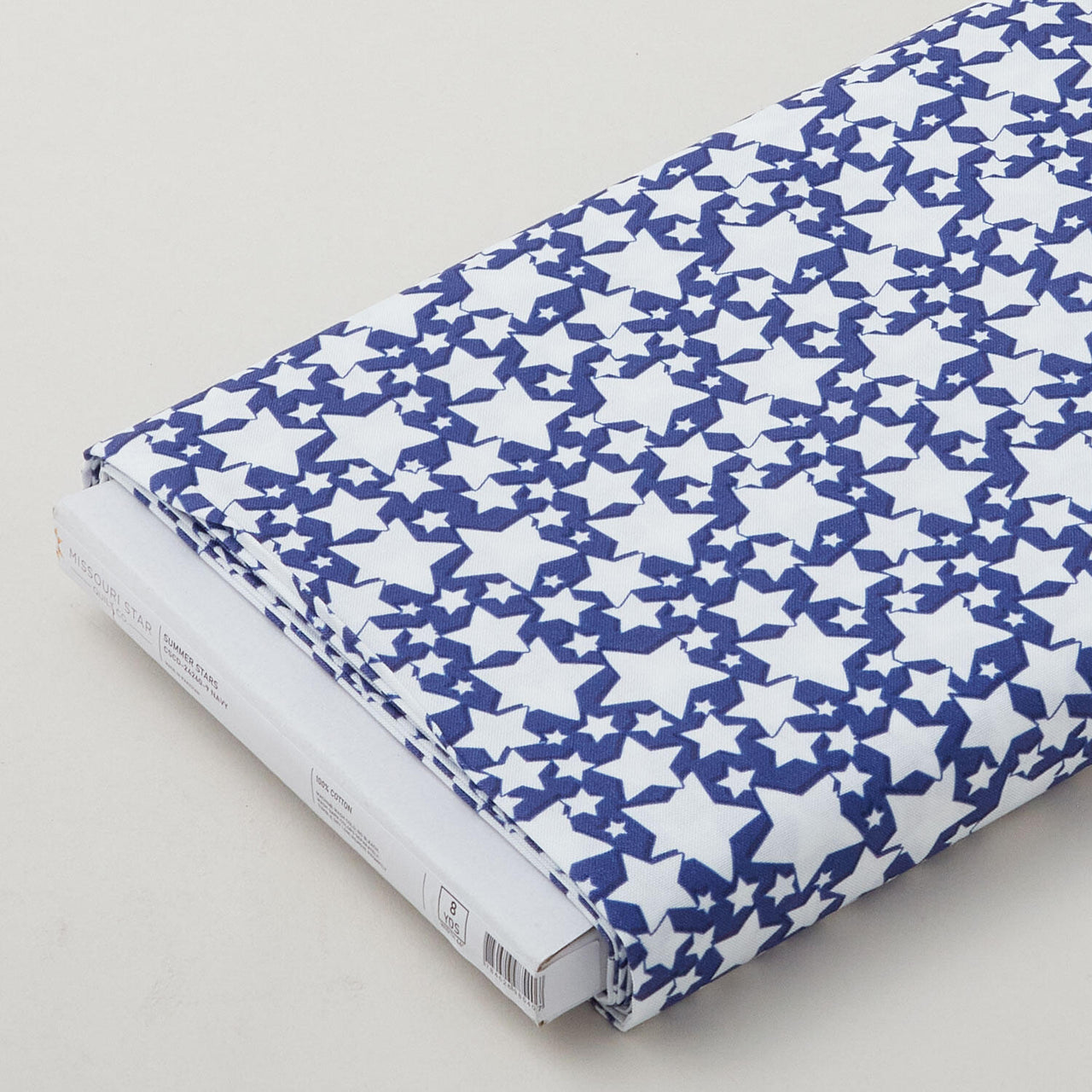 Summer Stars - Stars Navy 8 Yard Bolt