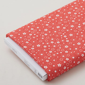 Summer Stars - Stars Linework Red 8 Yard Bolt