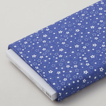 Summer Stars - Stars Linework Navy 8 Yard Bolt