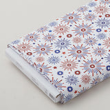 Summer Stars - Fireworks White 8 Yard Bolt