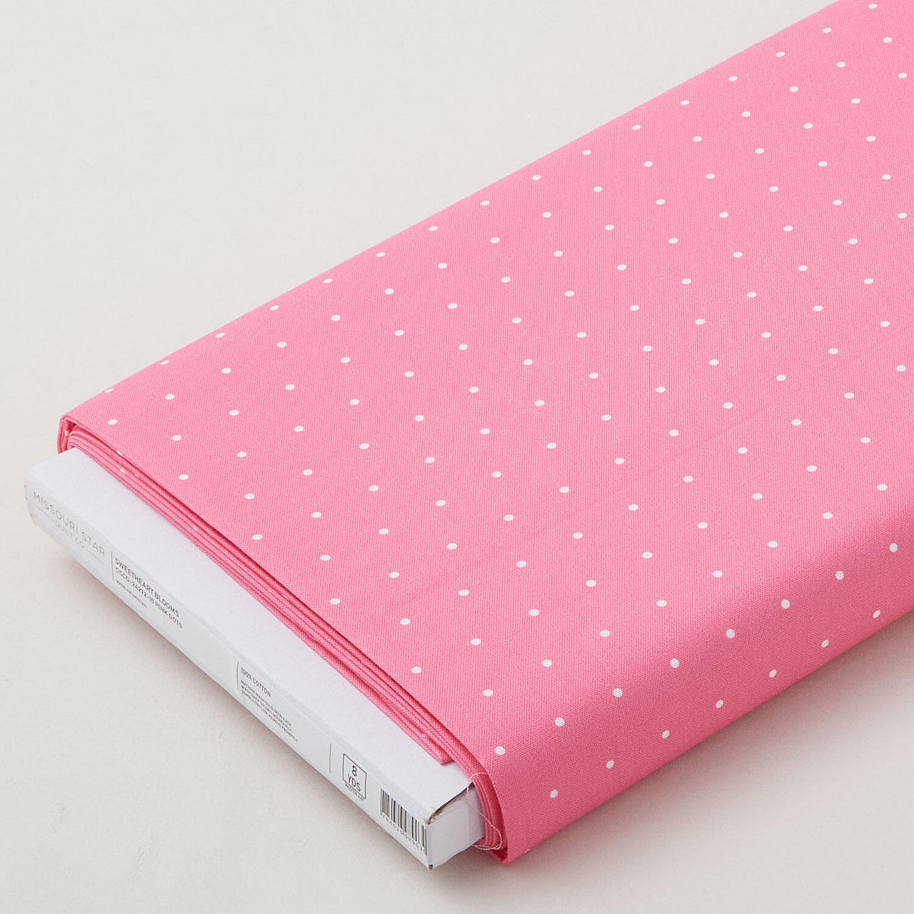 Sweetheart Blooms - Pin Dots Pink 8 Yard Bolt