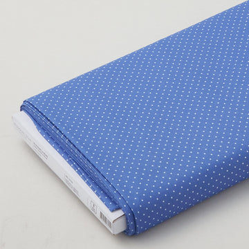 Blossoms & Bows - Pindots Blue 8 Yard Bolt