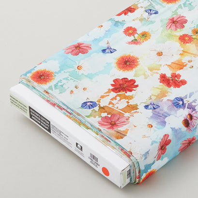 Rainbow Illusions - Cosmos Bouquet 8 Yard Bolt