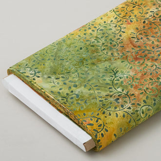 Nature Walk Batik - Vines Autumn 8 Yard Bolt