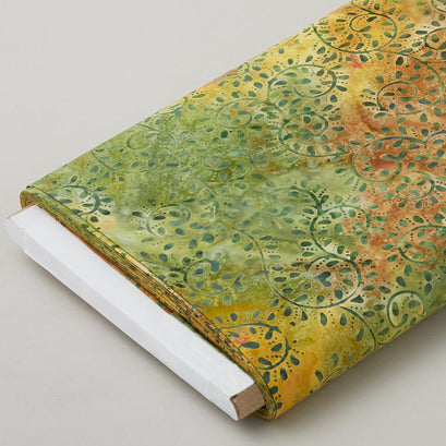 Nature Walk Batik - Vines Autumn 8 Yard Bolt