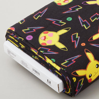 Pokemon Flannel - Black 8 Yard Bolt