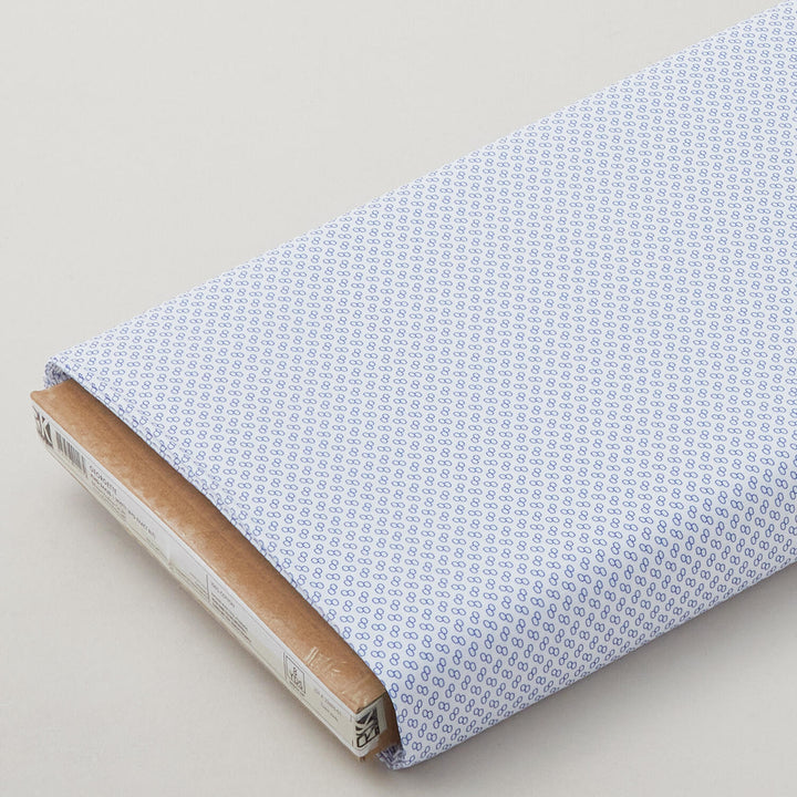Georgette - White Linked Ovals Colorstory 8 Yard Bolt