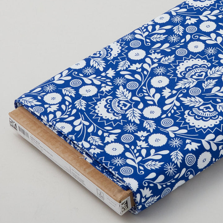 Jardin Blue Favorites - Delft Floral 8 Yard Bolt
