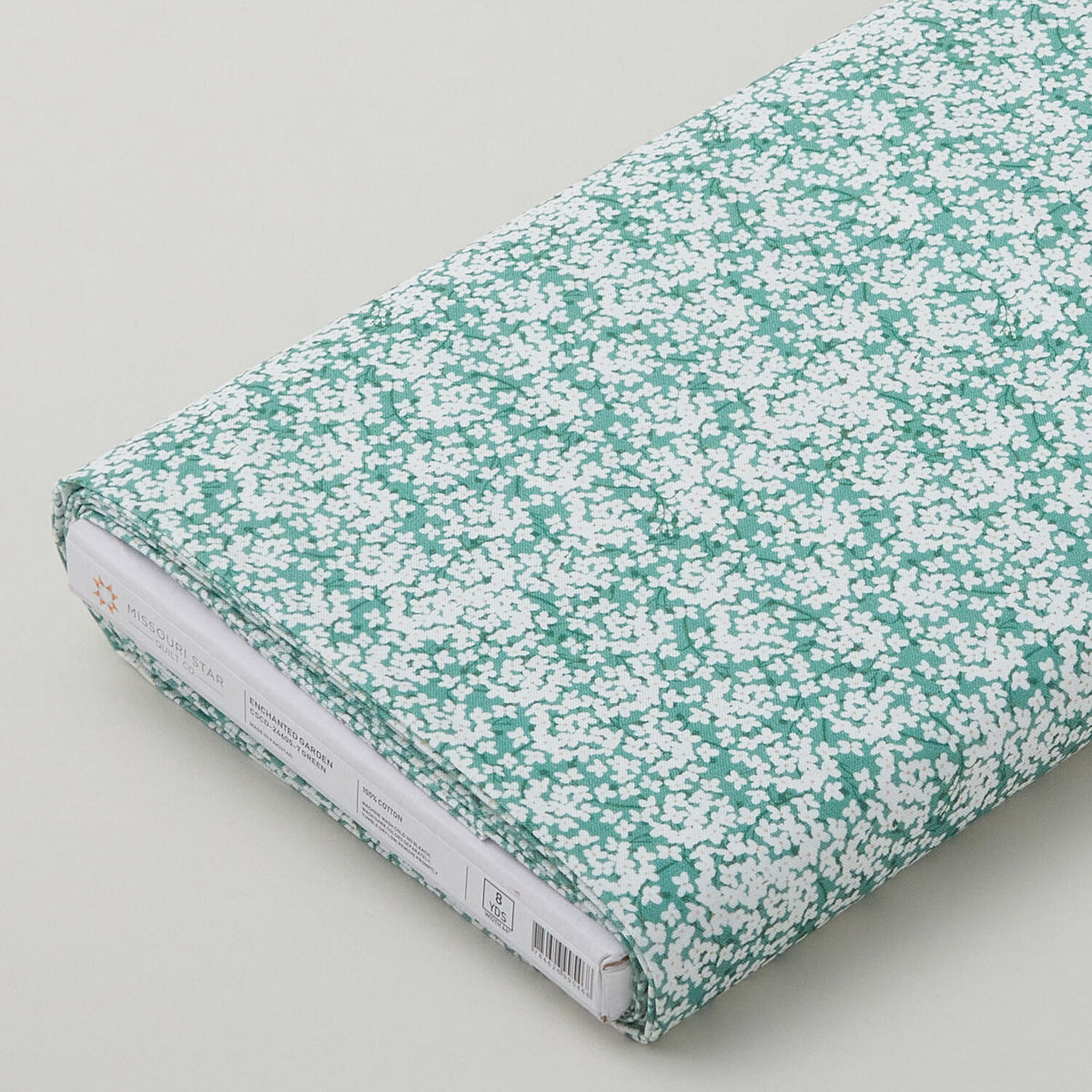 Enchanted Garden - Green Ditsy Floral 8 Yard Bolt