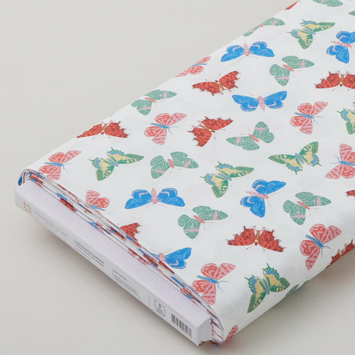 Enchanted Garden - Cream Butterflies 8 Yard Bolt
