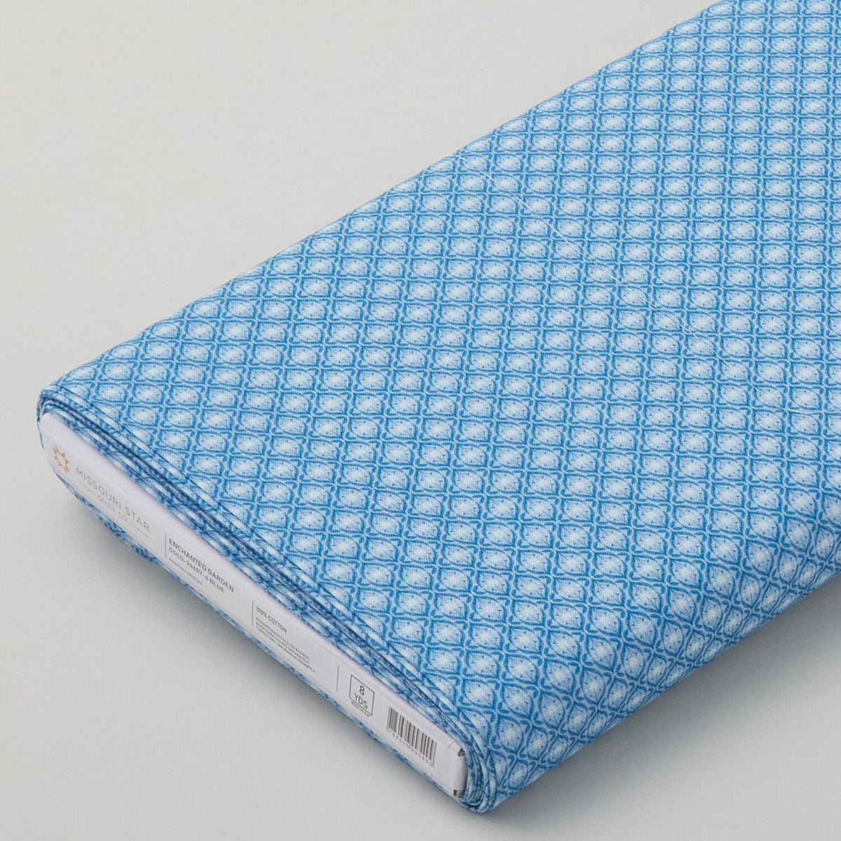 Enchanted Garden - Blue Geo 8 Yard Bolt