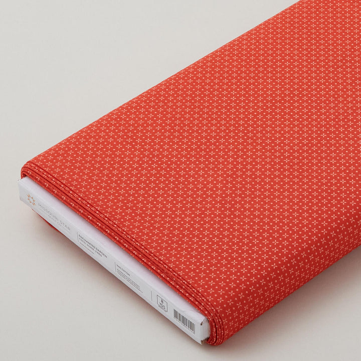 Enchanted Garden - Red Dots and X's 8 Yard Bolt
