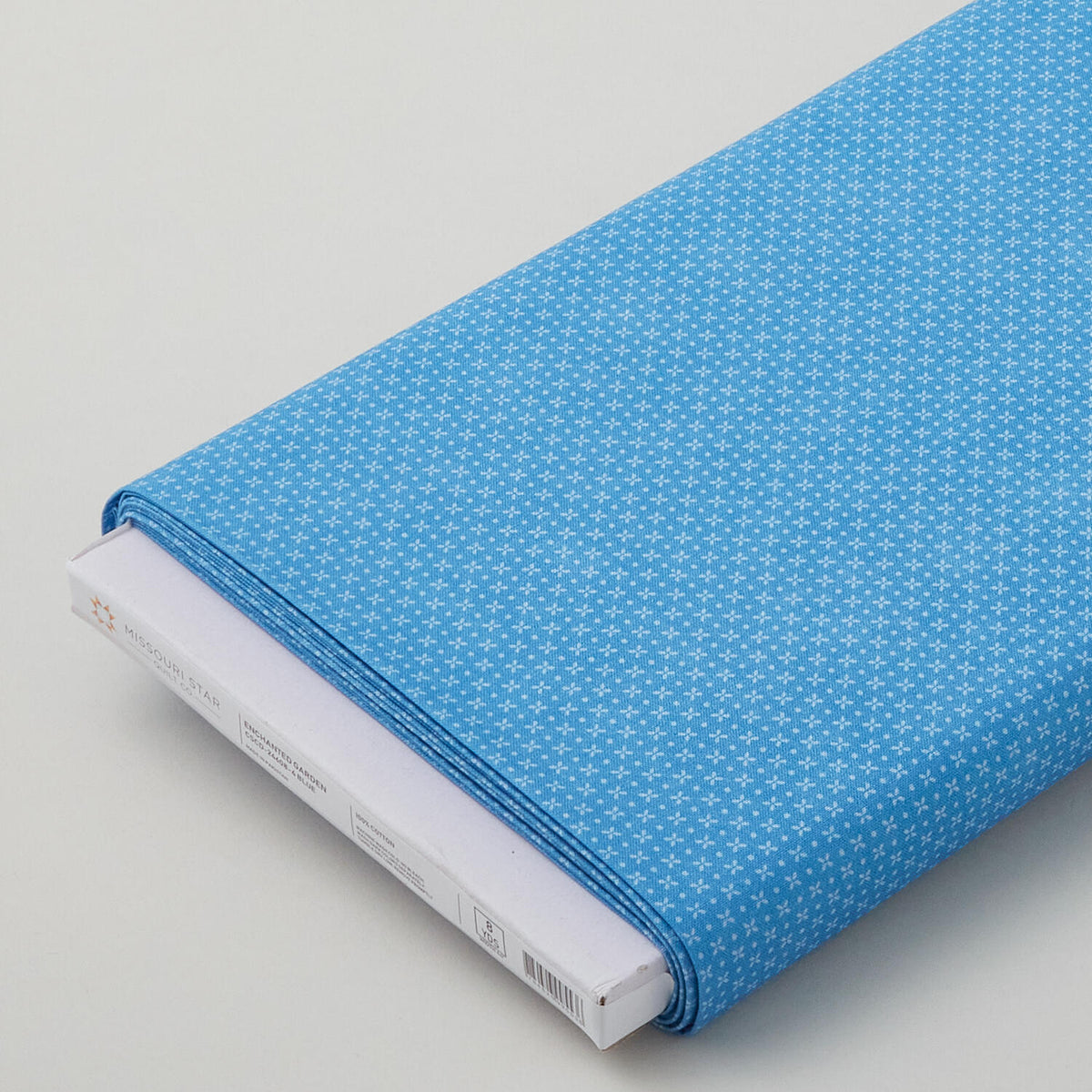 Enchanted Garden - Blue Dots and X's 8 Yard Bolt
