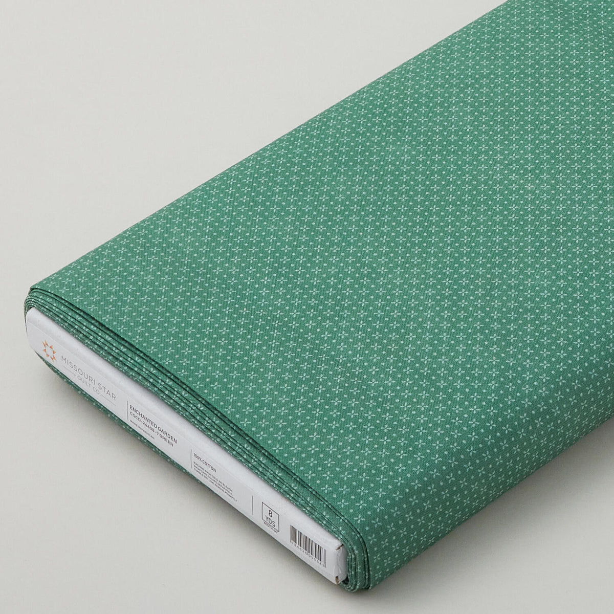 Enchanted Garden - Green Dots and X's 8 Yard Bolt