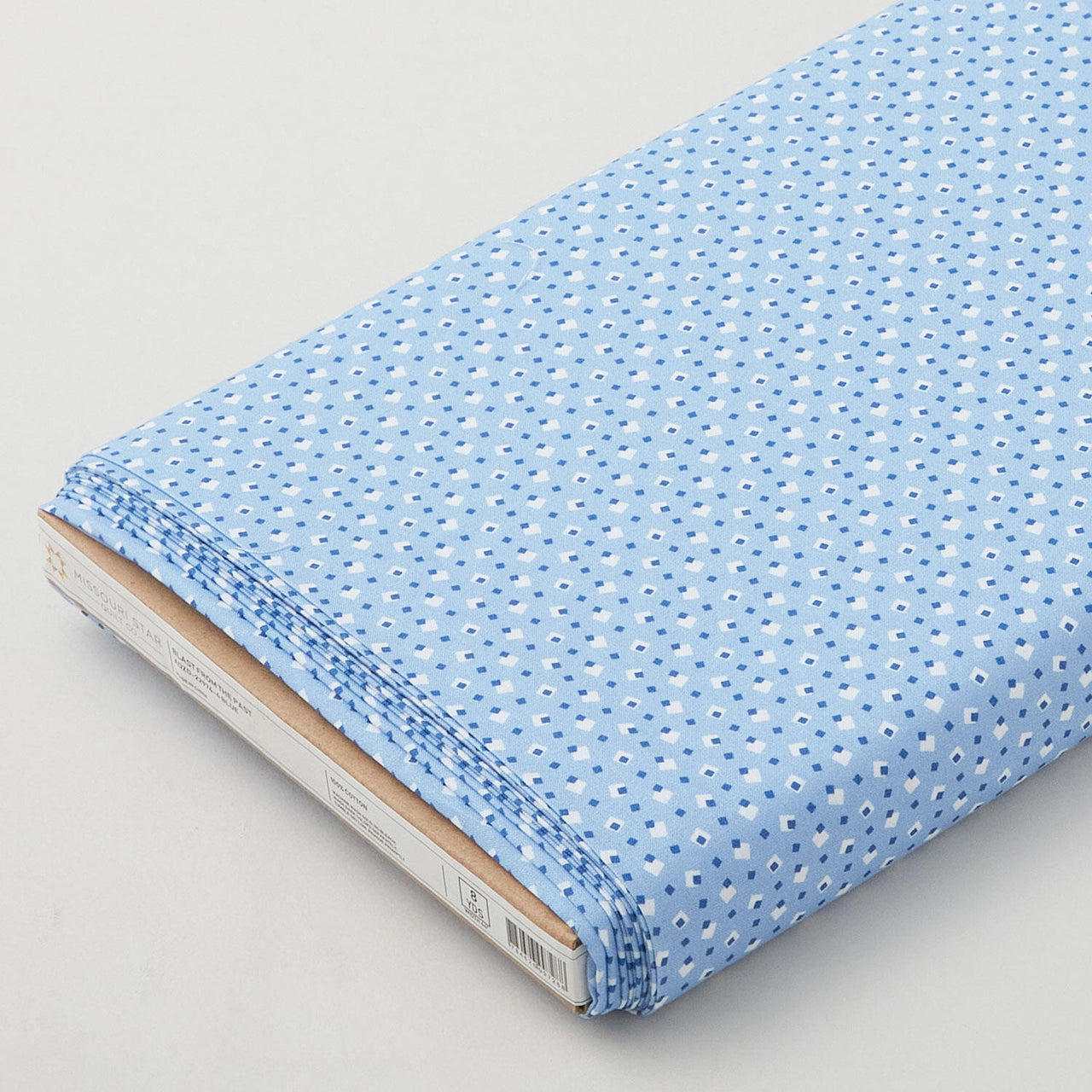 Blast from the Past Favorites - Blue Tiny Squares 8 Yard Bolt