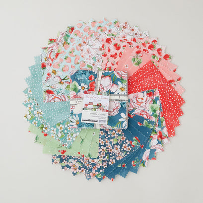 Strawberry Season Favorites Charm Squares