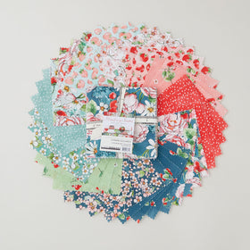 Strawberry Season Favorites Charm Squares