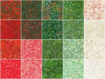 Joyful Holidays Batiks Favorites Charm Pack