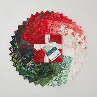 Joyful Holidays Batiks Favorites Charm Pack