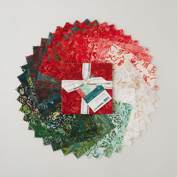 Joyful Holidays Batiks Favorites Charm Pack