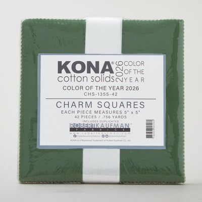 Kona Cotton Color of the Year 2026 - Wander Charm Pack