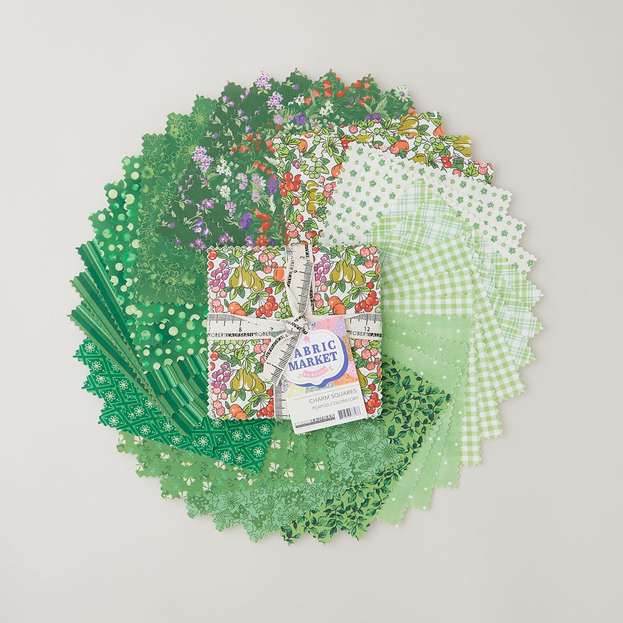 Fabric Market Peapod Charm Pack
