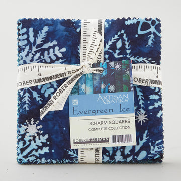 Artisan Batiks - Evergreen Ice Charm Pack