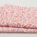 Crimson Posies Favorites - White Packed Floral Linework 2 Yard Cut