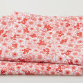 Crimson Posies Favorites - White Packed Florals 2 Yard Cut