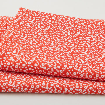 Crimson Posies Favorites - Red Small Florals 2 Yard Cut