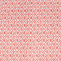Crimson Posies Favorites - White Floral Ogee 2 Yard Cut