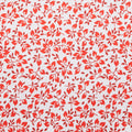 Crimson Posies Favorites - White Packed Leaves 2 Yard Cut