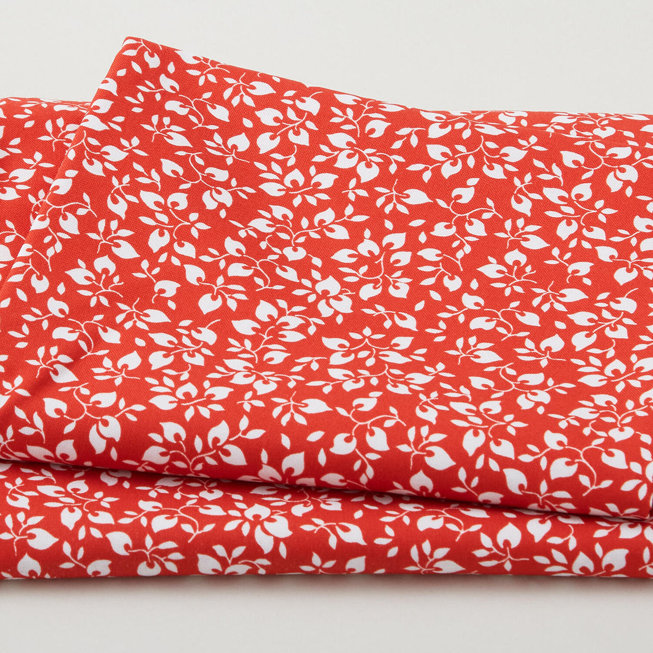 Crimson Posies Favorites - Garnet Packed Leaves 2 Yard Cut