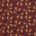 Meyer House Favorites - Red Paisley Flower 2 Yard Cut