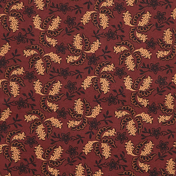 Meyer House Favorites - Red Paisley Flower 2 Yard Cut