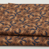 Meyer House Favorites - Brown Paisley Flower 2 Yard Cut