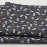 Meyer House Favorites - Charcoal Paisley Flower 2 Yard Cut