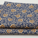 Meyer House Favorites - Blue Small Bouquet 2 Yard Cut