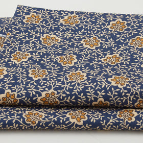 Meyer House Favorites - Blue Small Bouquet 2 Yard Cut