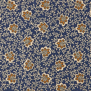 Meyer House Favorites - Blue Small Bouquet 2 Yard Cut