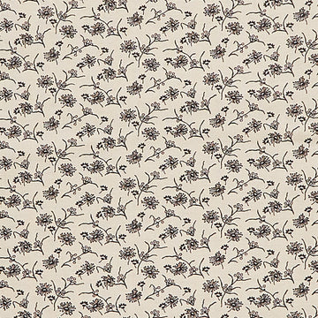 Meyer House Favorites - Tan Scattered Flowers 2 Yard Cut